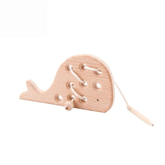 Wooden Threading Toy