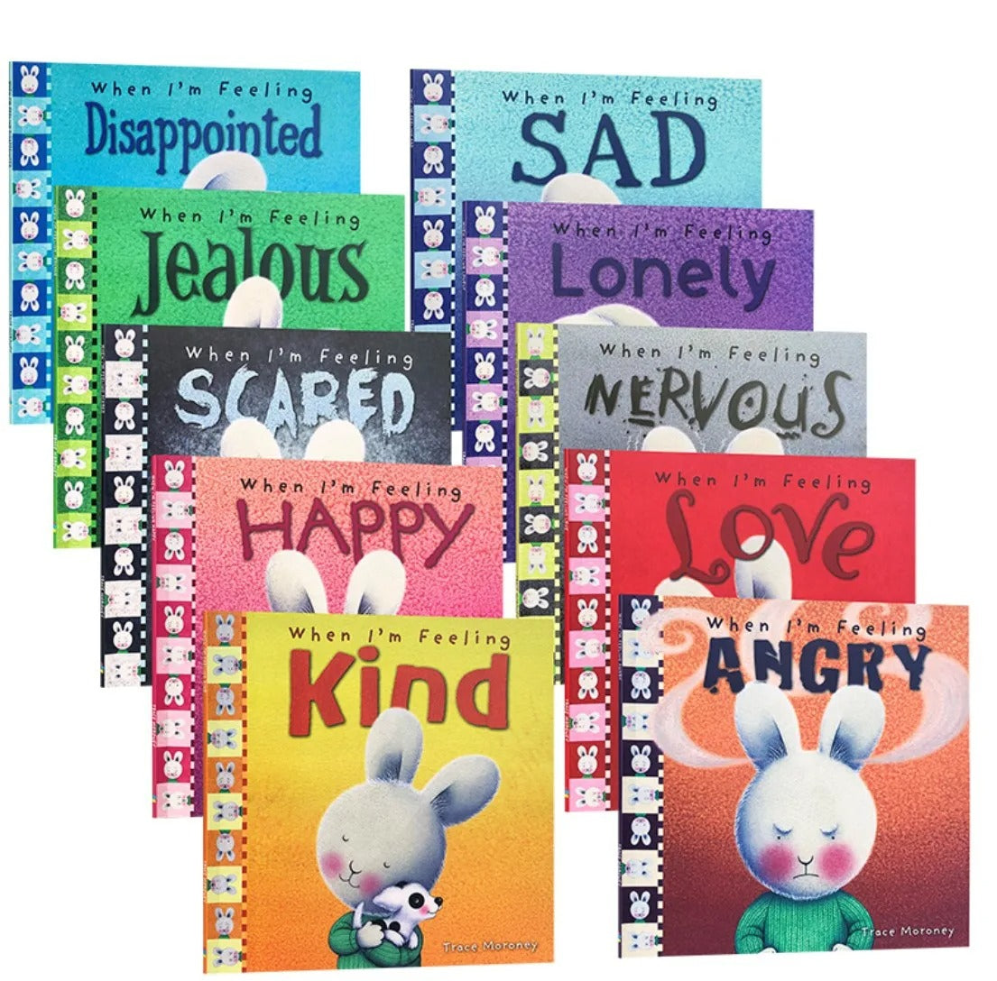 10 Pc/Set Emotional Regulation Children's Books