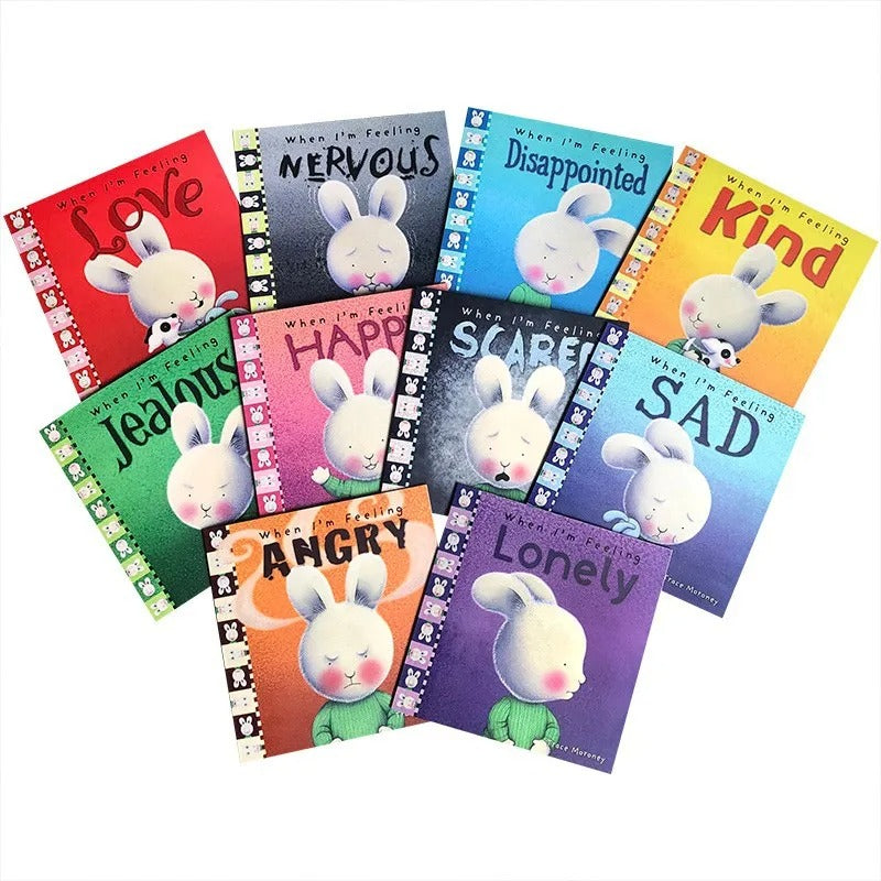 10 Pc/Set Emotional Regulation Children's Books