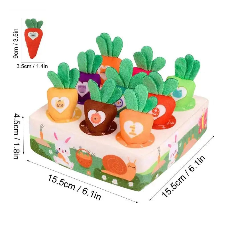 Carrot Harvest Plush Toy