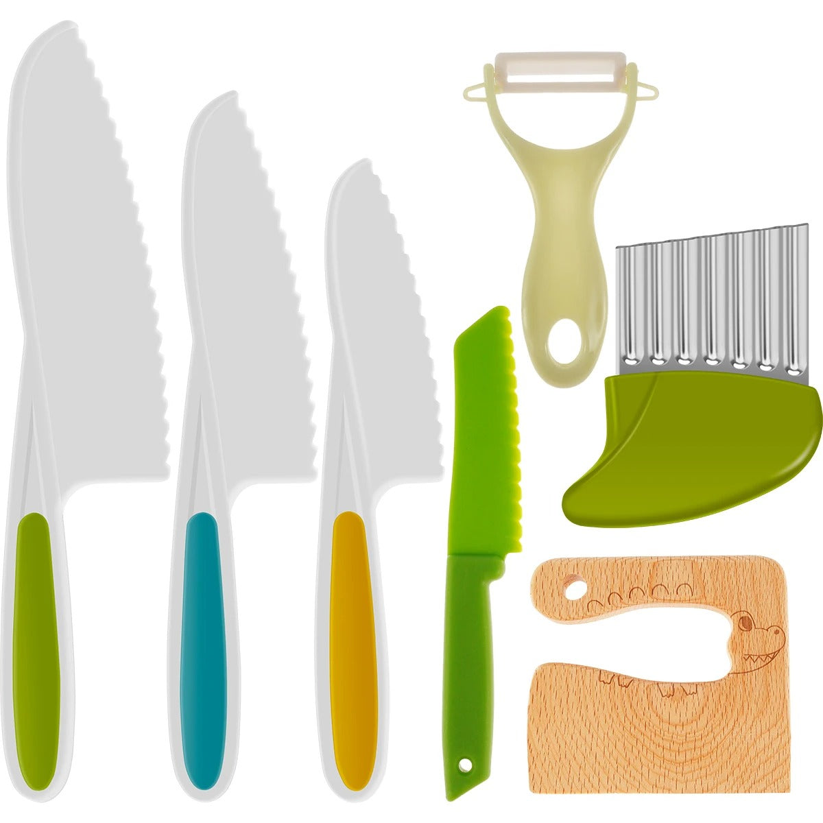 Kid Safe Cooking Knife Set