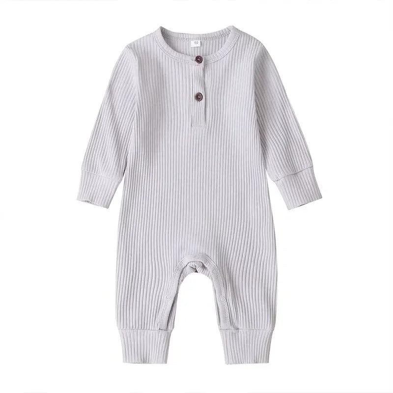 Unisex Long Sleeve Cotton Jumpsuit